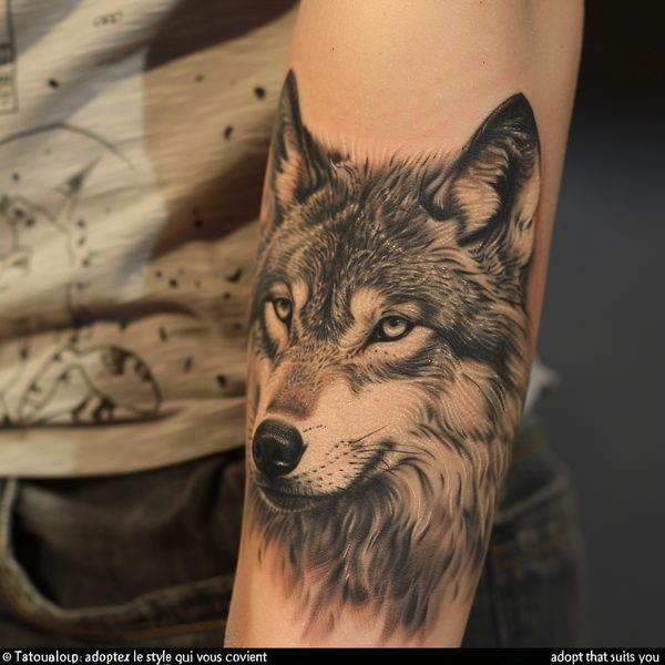 Tatouage loup : adoptez le style qui vous convient
