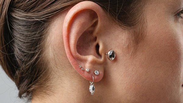 Les différents types de piercing oreille